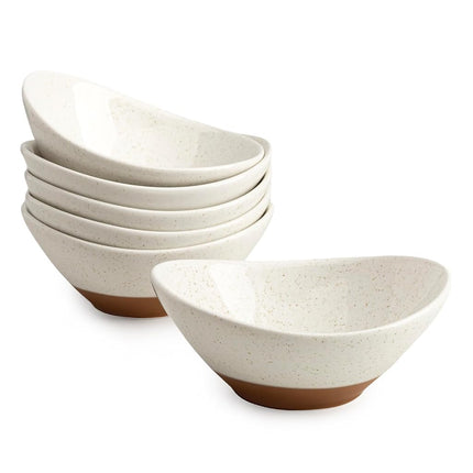 Teocera 5 Inch Porcelain Small Bowls Set, 6 Ounce 