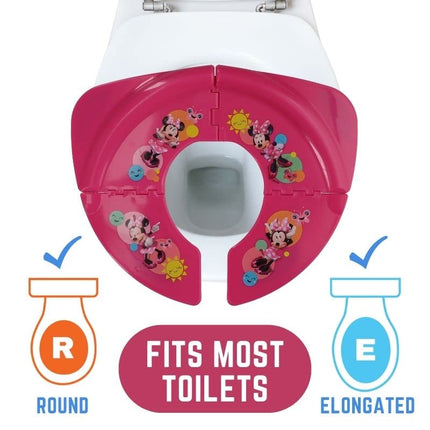 Disney Minnie Mouse Smile Folding Potty Seat - Travel Potty Training Seat