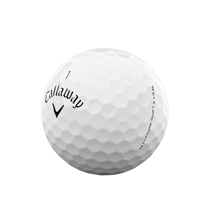 Callaway Golf Chrome Soft X LS Golf Balls (2022 edition),White