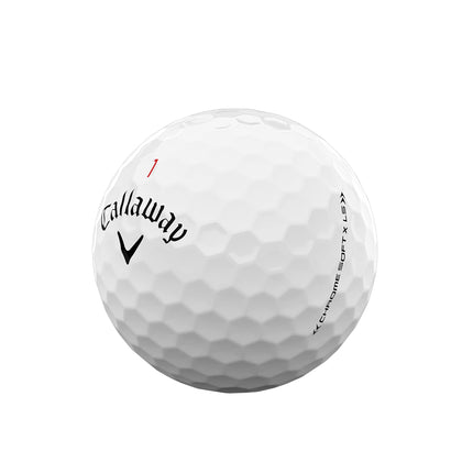 Callaway Golf Chrome Soft X LS Golf Balls (2022 edition),White