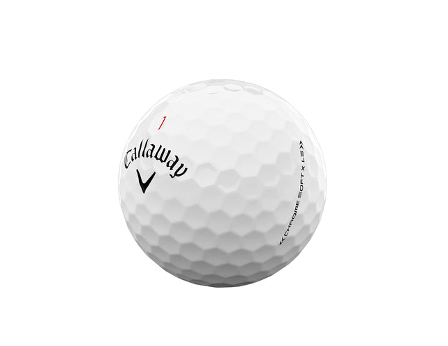 Callaway Golf Chrome Soft X LS Golf Balls (2022 edition),White