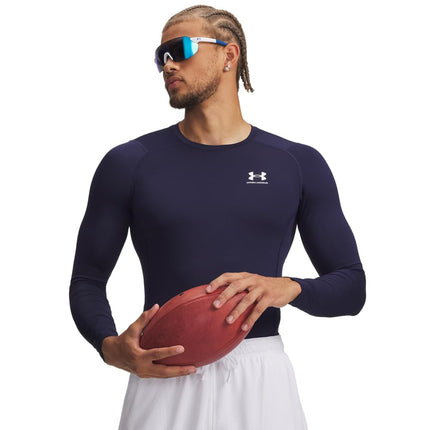 Under Armour Men UA HG Armour Comp LS, Long-Sleeve Sports Top, Breathable Long-Sleeved Top for Men