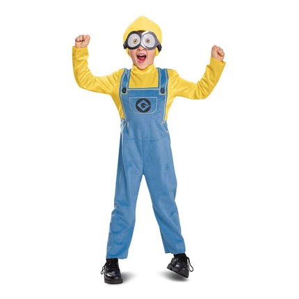 Bob Minion Costume for Toddlers, Minions Movie, Classic Size Small (2T)