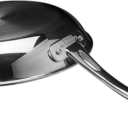 CUISINART FCT22-24NS French Classic Tri-Ply Stainless 10-Inch Nonstick Skillet, Silver