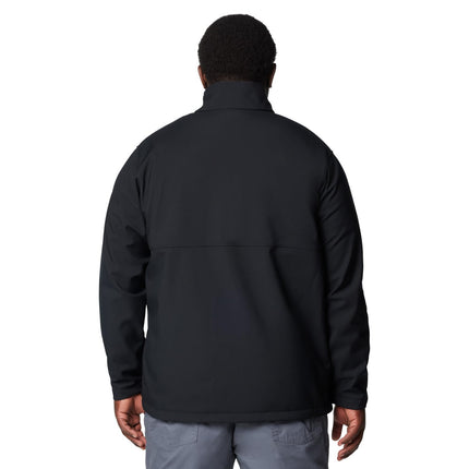 Columbia Men's Ascender Softshell Jacket, 2024 Black, L