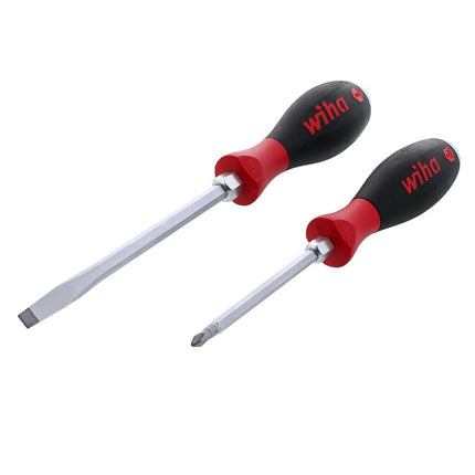 Wiha 53082 2 Piece SoftFinish XHeavy Duty Slotted 