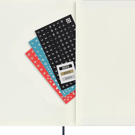 MOLESKINE- 2025-12 Month Weekly Notebook Soft Cover Diary - Extra Large - Sapphire Blue