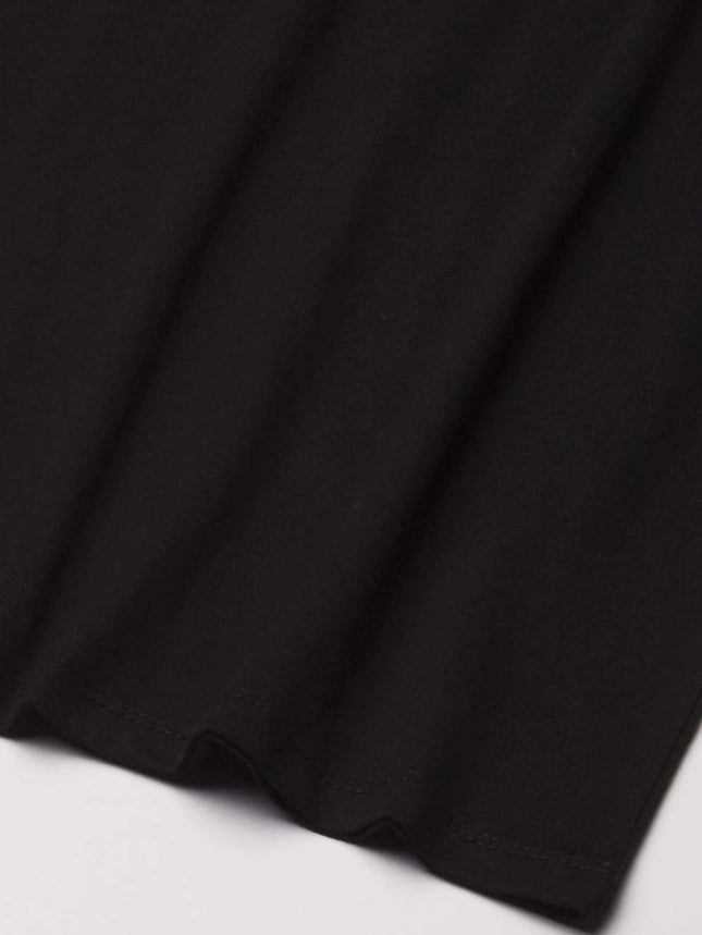 The Children's Place Boys' Uniform Basic Layering Tee, Black, XXL (16)