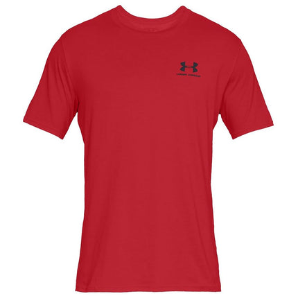 Under Armour mens Sportstyle Left Chest Short-Sleeve T-Shirt , Red (600)/Black , 3X-Large
