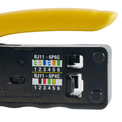 Super Rod VDV226-107 Compact Ratcheting Modular Crimper, Multi-Colour