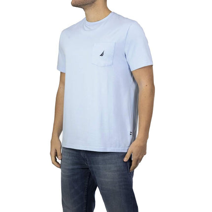 Nautica Men's V41050 T-Shirt, Noon Blue, S