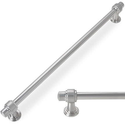 POVEFONK 6 Pack 10 inch(254mm) Brushed Satin Nicke