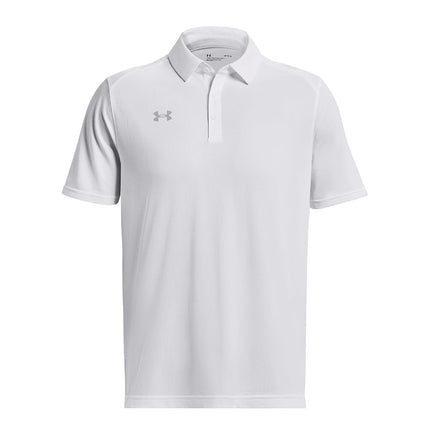 Under Armour - Mens Tech Team Polo, Color White (1