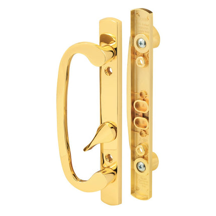 Prime-Line Products C 1283 Sliding Door Handle Set, Brass