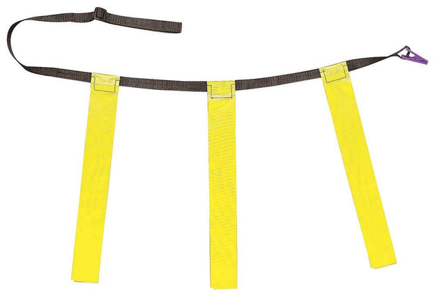 Champion Sports Triple Flag Football Set, Yellow, 