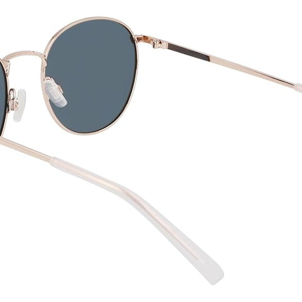 NAUTICA Unisex Adult Sunglasses N100SP - Rose Gold with Rose Gold Mirror Polarized Lens