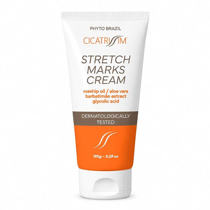 Cicatrissim Crema Eliminadora de Estrías - Innovadora Fórmula Natural con Ingredientes Puros y Potentes de la Flora Brasileña. Dile Adiós a las Estrías y Recupera tu Autoestima