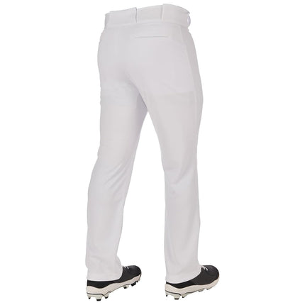 Pantalon de baseball CHAMPRO Triple Crown 2.0 pour garçons, bas ouvert, blanc