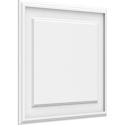 Ekena Millwork 22"W x 20"H x 5/8"P Legacy Raised Panel Decorative Wall Panel