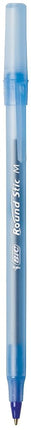 BIC Round Stic Xtra Life Blue Ballpoint Pens, Medium Point (1.0mm), 36-Count Pack of Bulk Pens, Flexible Round Barrel for Writing Comfort, No. 1 Selling Ballpoint Pens