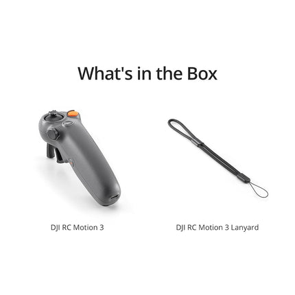 DJI RC Motion 3, FPV Smart Controller with Immersive Motion Control, Compact and Portable, One-Click Emergency Brake, AR Cursor, Intuitive Drone Controller, Multi-Model Compatibility