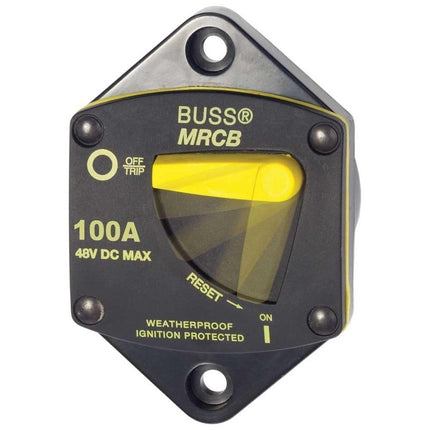 Blue Sea Systems 7044 187-Series Circuit Breaker, Panel Mount, 100A