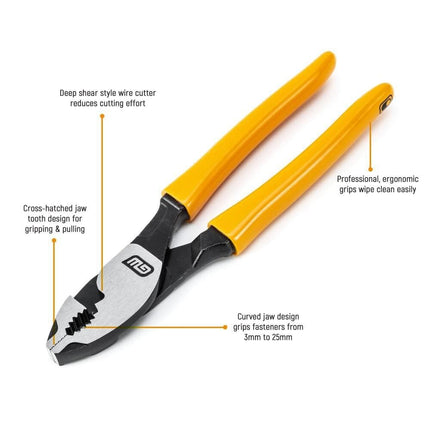 GearWrench 82203-06 Dipped Mixed Dual Material Plier Set, 4 Piece