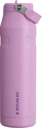 STANLEY IceFlow Flip Straw 2.0 Water Bottle 36 OZ | Built-In Straw with Larger Opening | Lightweight & Leak-Resistant | Insulated Stainless Steel | BPA-Free | Lilac