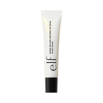 e.l.f. Glow Reviver Melting Lip Balm, Hydrating Tinted Lip Balm For A Glossy Finish & Soft, Supple Lips, Vegan & Cruelty-Free, Island Colada