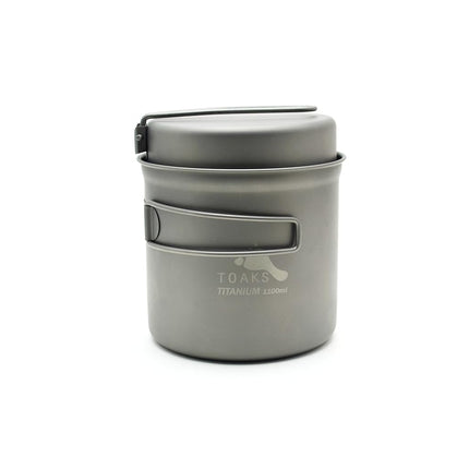 TOAKS Titanium Pot with Pan 1100 ml