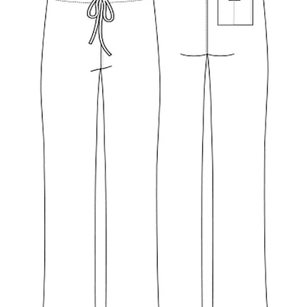 Pantalon taille naturelle Dickies pour femmes et hommes avec 2 poches et cordon de serrage ajustable, 83006, Royal, Moyen