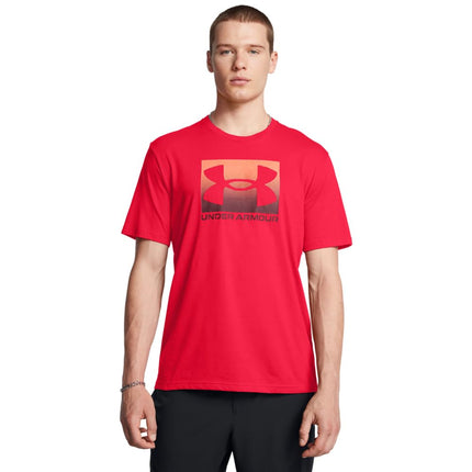 Camiseta UA M Boxed Sports Updated SS Roja de Hombre Under Armour