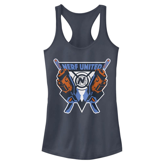 Hasbro Women's United Blaster T-Shirt, Indigo, Lar