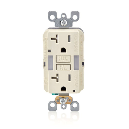 Leviton SmartlockPro Slim Guide Light GFCI, 20 Amp