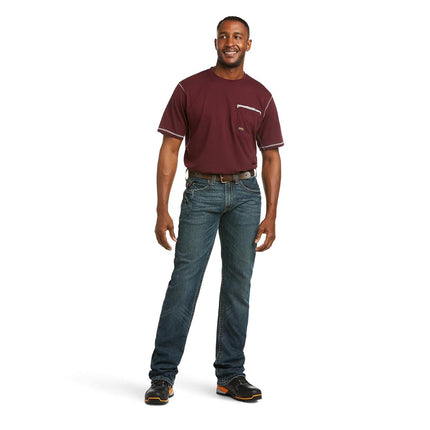 Ariat Men's Rebar M4 Slim Fit Durastretch Straight