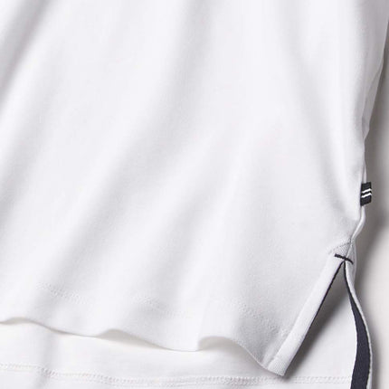 Nautica Men's Big & Tall Stretch Pique Polo Shirt, Bright White, Large