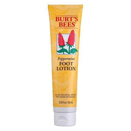 Burt's Bees Peppermint Foot Lotion, 3.38-Ounce Tubes [Health and Beauty]