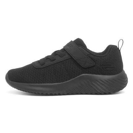 Skechers Boys' Bounder Baronik Trainer, Black, 11.