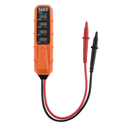 Kit de prueba eléctrica Klein Tools ET45VP con probador de receptáculos GFCI y probador de voltaje CA/CC