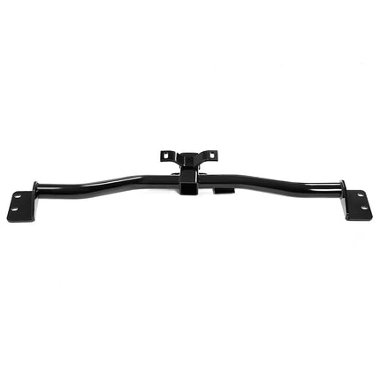 Enganche de remolque ECOTRIC Clase 3 compatible con Chevy Chevrolet Traverse 2013-2017, Buick Enclave, GMC Acadia, con receptor de 2 pulgadas, acero con recubrimiento en polvo negro, capacidad de 5000 lb.