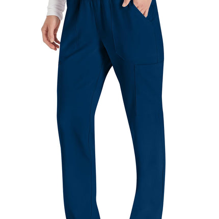 Dickies EDS Essentials by Women's Knit Waistband Scrub Pant Extra Pequeño Azul Marino