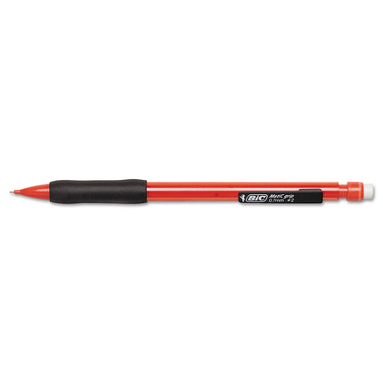 BIC Mpg11 Xtra-Comfort Mechanical Pencil, 0.7Mm, Assorted Barrels, Dozen