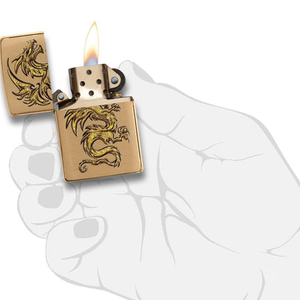 Zippo Dragon Design Lighter