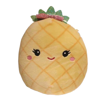 Squishmallows Oficial Kellytoy Peluches de comida de animales de peluche suaves (12.7 cm, Piña Maui Girl)