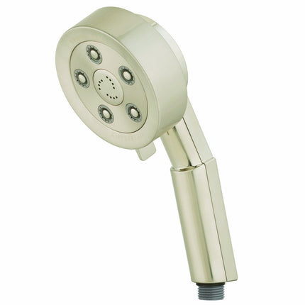 Speakman VS-3010-BN Neo Anystream Cabezal de ducha de mano de alta presión con manguera, níquel cepillado