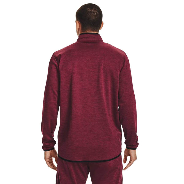 Under Armour Forro Polar Armour para Hombre ½ Cremallera, Rojo, X-Grande, Rojo Liga / / Negro (626), 1357145