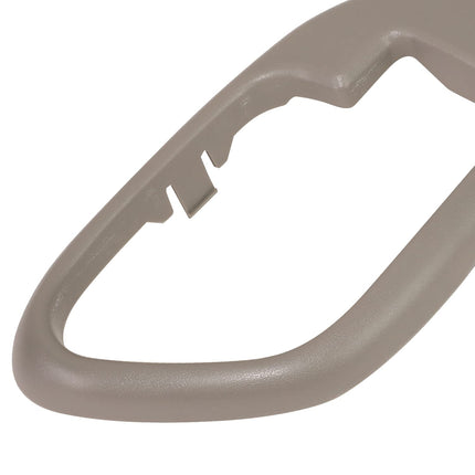 DNA MOTORING ZTL-Y-0280-GY Pair Front Door Handle Interior Trim Bezel Compatible with 95-99 C/K Series/Tahoe/Yukon, Grey