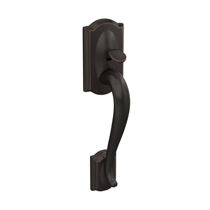 SCHLAGE Lock Company Camelot FE285 CAM 716 GEO Georgian Style Front Entry Handle Bronze