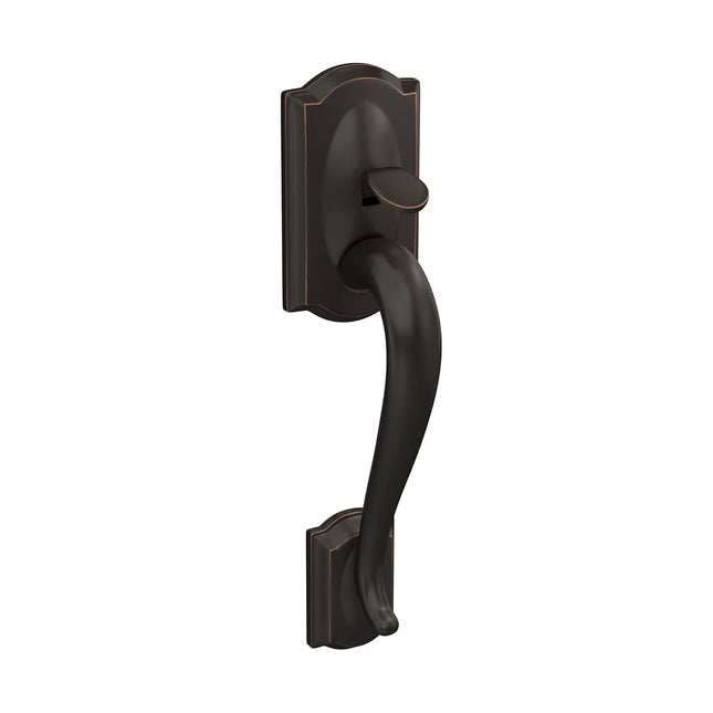 SCHLAGE Lock Company Camelot FE285 CAM 716 GEO Georgian Style Front Entry Handle Bronze