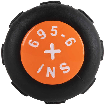 Klein Tools 6956INS Insulated Screwdriver, 1000V Slim Profile Tip, #1 Phillips with 6-Inch Shank, Cushion-Grip Handle